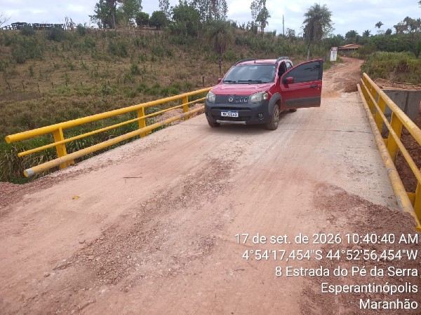 CONCLUSÃO DA PONTE DO POVOADO PÉ DA SERRA DO ANGELIM.